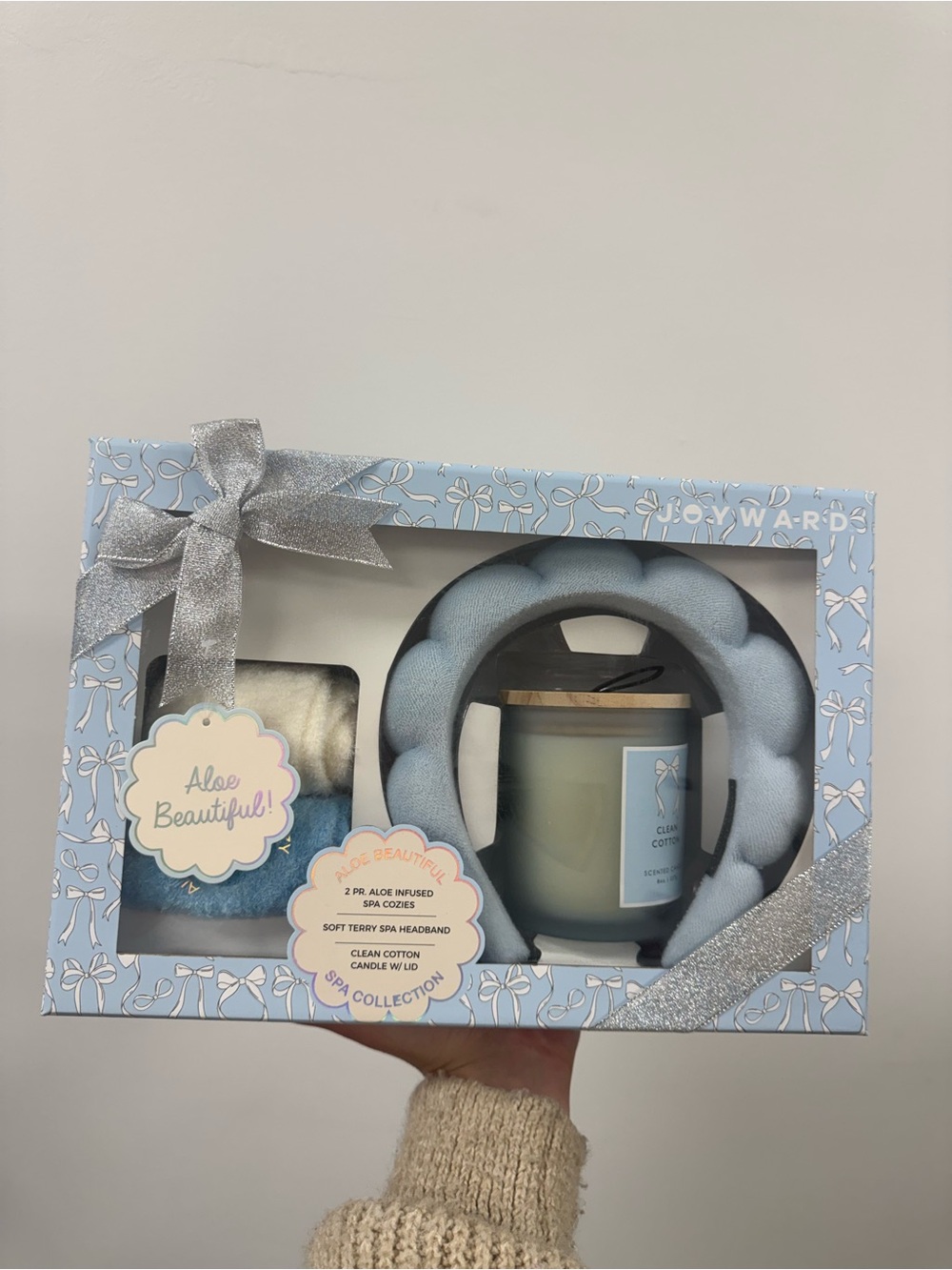 Aloe Beautiful Women’s Bath & Body Gift Set - Light Blue